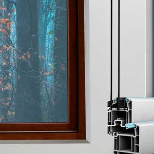 Теплое остекление ПВХ-профилем